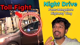 Pune Bangalore Highway at Night  Chala Diwali la Ghari 🏠 Is it safe to drive at Night on Highway [upl. by Aivitnahs]