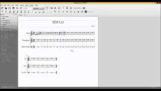 TUTORIAL MUSESCORE 2 0 2 Windows 8 Pasos básicos [upl. by Daeriam]