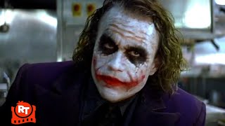 The Dark Knight 2008  Jokers Magic Trick Scene  Movieclips [upl. by Gierc]