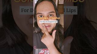 Golden Combo for Dry amp Chapped Lips 💋 shorts skincare chappedlips [upl. by Iborian497]