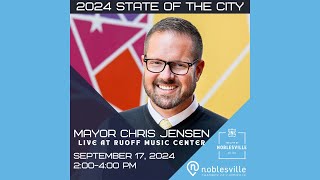 Mayor of Noblesville Chris Jensen Annual State of the City address [upl. by Enad490]