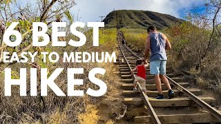 6 Best Oahu Hawaii Hikes  Easy to Intermediate FamilyFriendly Oahu Hikes [upl. by Mirielle]