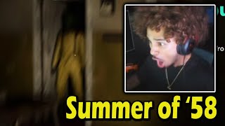 Hamlinz plays Summer of 58 Horror game [upl. by Vedis]