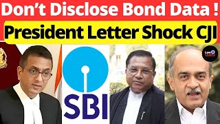 SCBA Pressident Letter Shock CJI Dont Disclose Bond Data lawchakra supremecourtofindia analysis [upl. by Eiroc322]