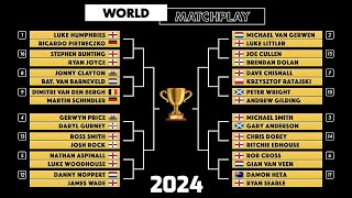 World Matchplay draw [upl. by Wendt]