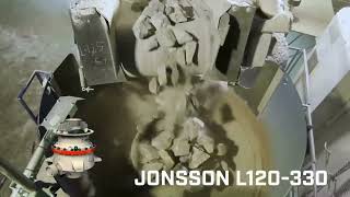 Jonsson L120330 Double Crusher Jaw Cone and Screen In One Machine [upl. by Haimirej]