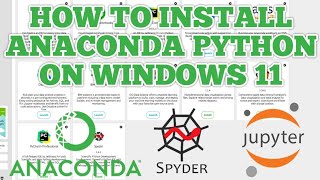 How to Install Anaconda Python On Windows 11 [upl. by Pablo]