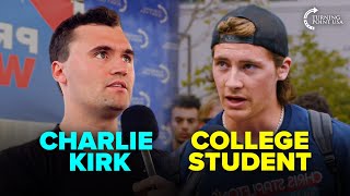 Charlie Kirk WARNS College Student To Watch Out For WOKE RUBBISH 👀🔥 [upl. by Vedi]