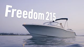 GradyWhites 2025 Freedom 215 Dual Console [upl. by Berrie]