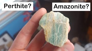 Cool Perthite Perthitic Amazonite Ontario Rockhounding Collection Tour 5 [upl. by Miki954]