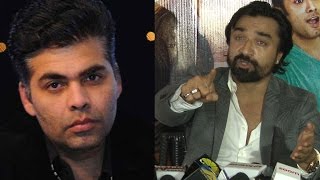 Ajaz Khan Thinks Karan Johar is BRAINLESS  FULL VIDEO [upl. by Dyal368]