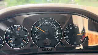 2001 sl500 acceleration [upl. by Adnam]