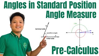 Angle Measure  Angles in Standard Position  Trigonometry  PreCalculus [upl. by Fitzpatrick]