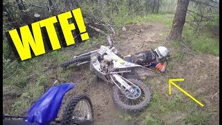 Most WTF video  Enduro Gnar with Megs [upl. by Odnuges]