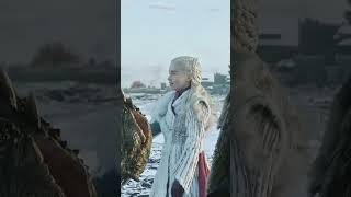 Dragon 🐉 Jon snow and the Queen motherofdragons gameofthrones daenerystargaryen dragon jonsnow [upl. by Weinberg]