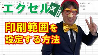 エクセルで印刷範囲を設定する方法｜改ページプレビュー [upl. by Ryon]