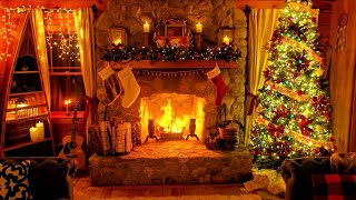 Relaxing Christmas Music ⛄ Traditional Instrumental Christmas Songs Playlist with A Warm Fireplace [upl. by Nivrag26]