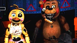 The Return To Abominations Night 2 Withered Toy Animatronics [upl. by Anillehs]