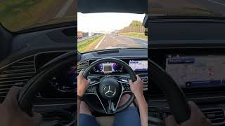 Highway  2024 Mercedes GLS 450  engine sound 400hp carnoise automobile enginenoise fast [upl. by Lipkin454]