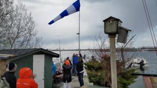 New Windsock for the Outer Harbour [upl. by Krahling]