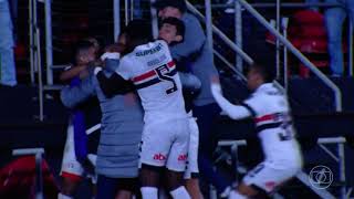 Gol de Luciano Golaço  São Paulo 2 x 0 Talleres  Libertadores 2024  Globo HD [upl. by Anastas]