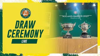 RolandGarros 2023 Draw Ceremony [upl. by Casey685]