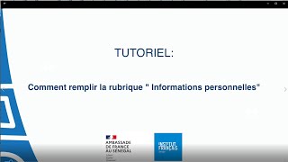 Partie 1 Tutoriel Comment remplir son dossier Campus France [upl. by Enylcaj]