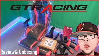 Review and Unboxing GTRacing Music Series Gaming Chair [upl. by Honor]