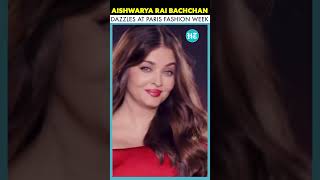 Aishwarya Rai Bachchan Dazzles With Stylish Ramp Walk At Paris Fashion Week [upl. by Retsila]