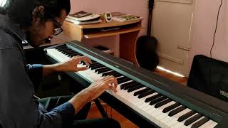 Vachalam En Mounavum  Malayalam Song Piano Cover  Jebby Joseph [upl. by Eniamerej]