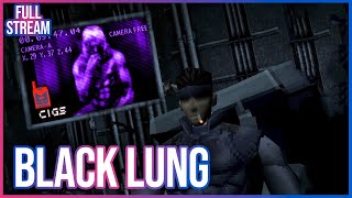 Metal Gear Solid But I Cant Stop Smoking Full Stream [upl. by Airdnaxila]