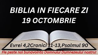 19 octomAstazi daca auziti glasul Luinu va impietriti inimileSa ne grabim darsa intram in odihn [upl. by Carlstrom]