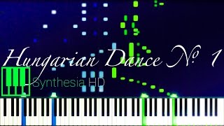 Brahms Hungarian Dance No 1 piano [upl. by Assetnoc]