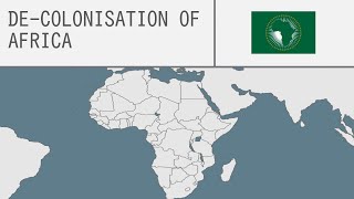 DeColonisation of Africa Every Month 1945  2011 [upl. by Jordan]