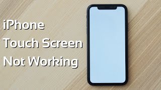 How to Fix iPhone Touch Screen Not Working or Not Responding  8 Free Ways [upl. by Adimra543]