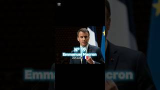 Les 20 présidents les plus respectés au monde EmmanuelMacron france paris france [upl. by Syman]