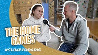 The Games according to Oriane Bertone  ClimbToParis Ep 1 [upl. by Irrabaj424]