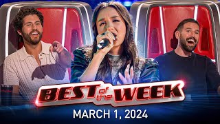 The best performances this week on The Voice  HIGHLIGHTS  01032024 [upl. by Licha853]