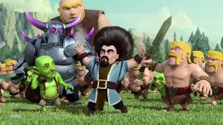 Clash Of Clans Movie  Animation video Funny [upl. by Yrrak]