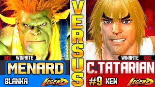 SF6 Blanka MenaRD Vs Christatarian Ken ▰ High Level [upl. by Noyart]