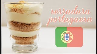 Serradura portuguesa  Postre típico de Portugal [upl. by Asiil943]