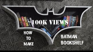 How To Make Batman Bookshelf [upl. by Oster]