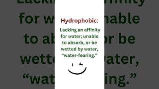 Hydrophobic hydrophilic amphiphilic [upl. by Odnomra99]