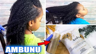 DIY HERBAL SHAMPOO  quotAMBUNUquot African Herb to CLEANSE DETANGLE amp SOFTEN  Sahel Cosmetics [upl. by Shutz]