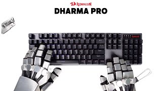 Redragon Dharma PRO K556  Robo Unboxed  ASMR [upl. by Neimad]