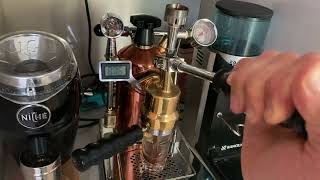 La Pavoni AirBuster modification  mini Fellini [upl. by Francyne]