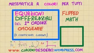 equazioni differenziali del secondo ordine omogenee [upl. by Shantee]