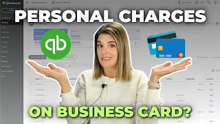 How to fix personal charges with business fundsand viceversa QBO Tutorial [upl. by Guy]