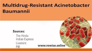 Multidrug  Resistant Acinetobacter Baumannii [upl. by Rooney]