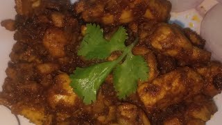 Pepper dry chickenstartersRamya delicious recipes [upl. by Naitsirhc]